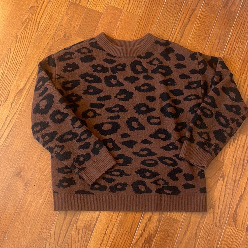 Leopard sweater